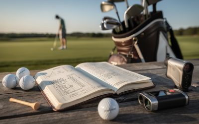 Carnet de parcours golf : comment suivre et améliorer votre jeu efficacement