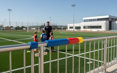 Comment choisir la main courante idéale pour un terrain de foot sécurisé