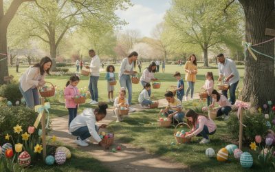 Comment organiser un jeu de piste chasse aux œufs gratuit pour toute la famille