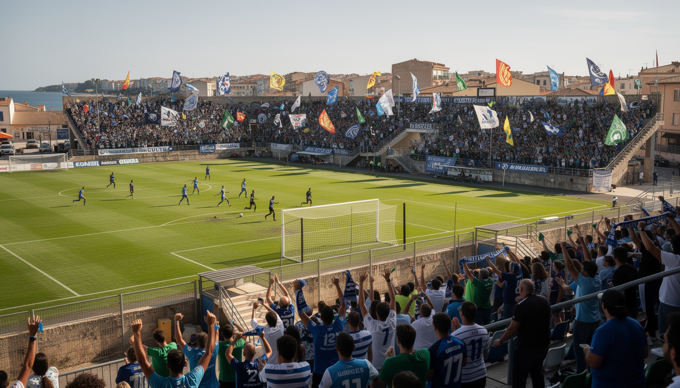 Enceintes mythiques le stade georges bayrou de sète un lieu incontournable pour les passionnés de football découvrez le stade georges bayrou à sète, une enceinte mythique et un lieu incontournable pour tous les passionnés de football, riche en histoire et en émotions.