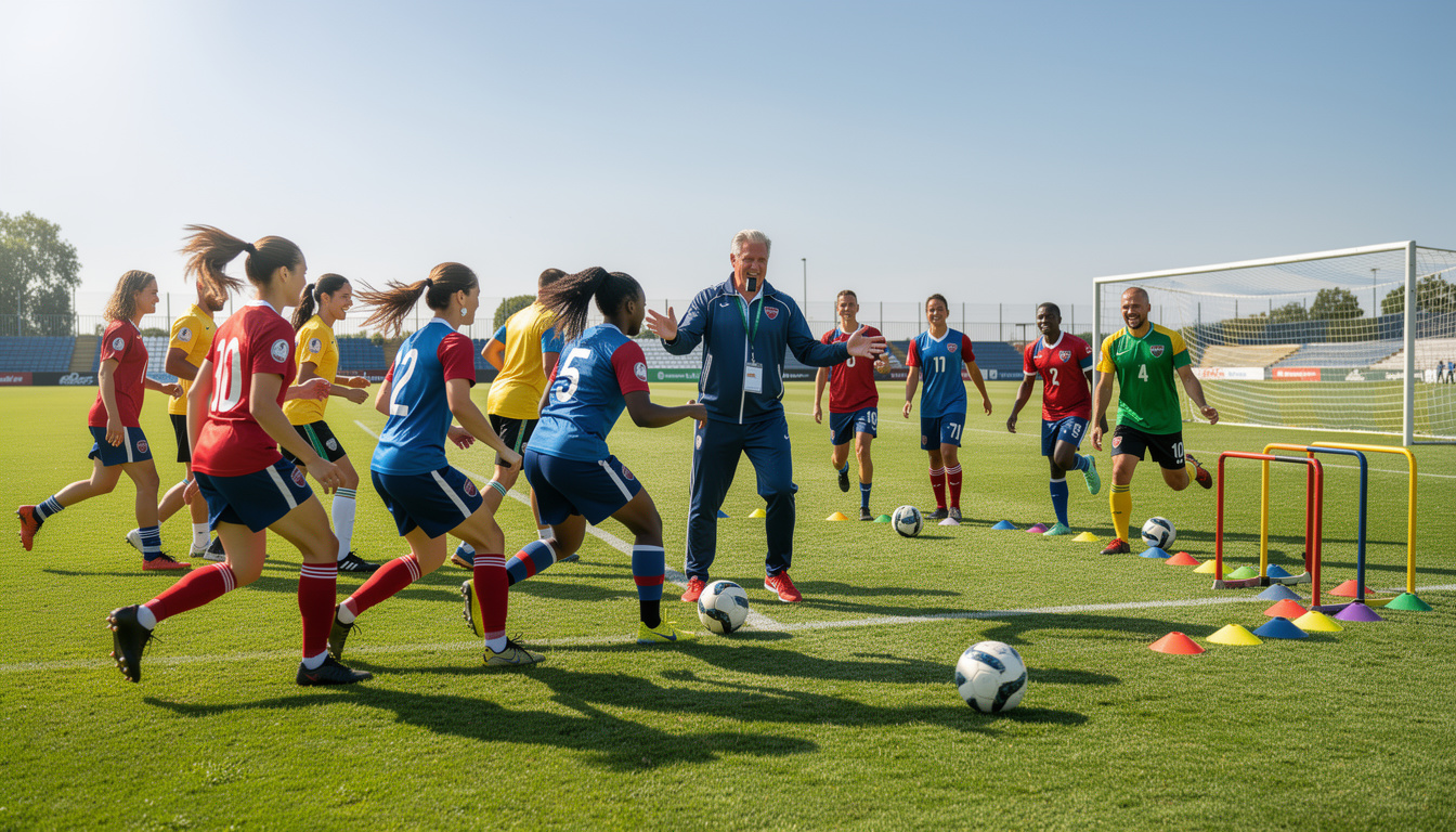 découvrez des techniques d'échauffement ludique pour dynamiser la préparation avant match de football et optimiser les performances de votre équipe.